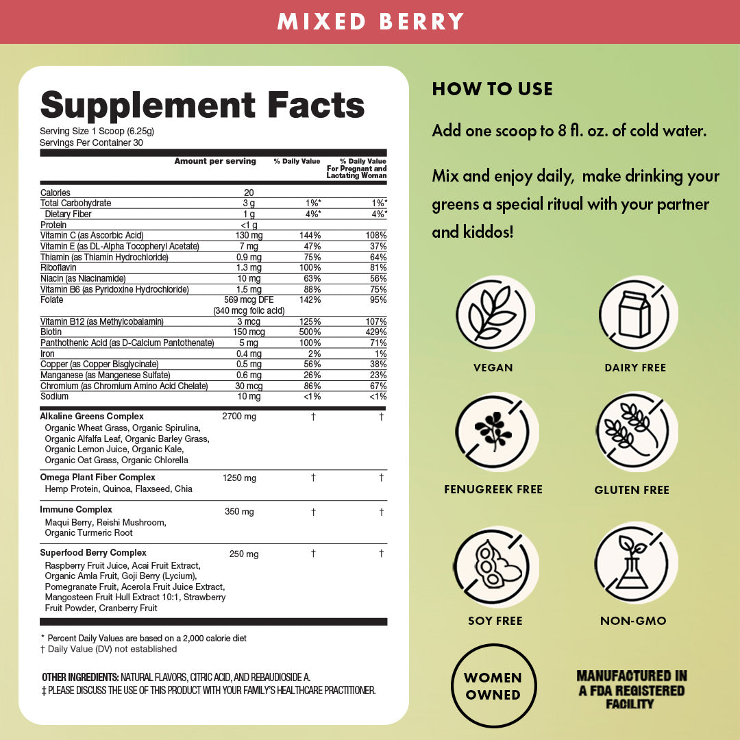 Mother of All Greens 1 Tub Subscription